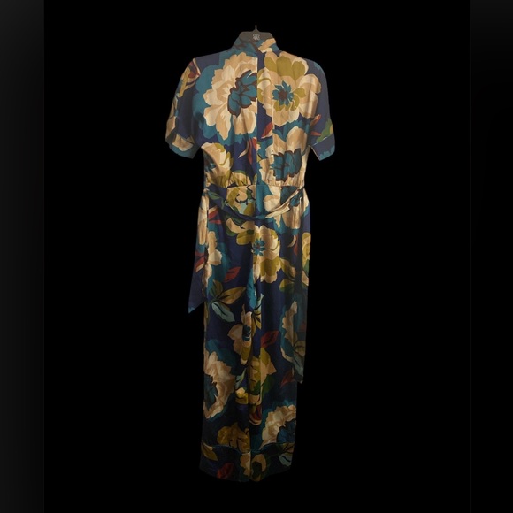 ZARA FLORAL PRINT JUMPSUIT XS NWT - Picture 4 of 11